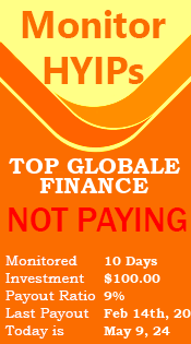 TOP GLOBALE FINANCE details image on Monitor Hyips
